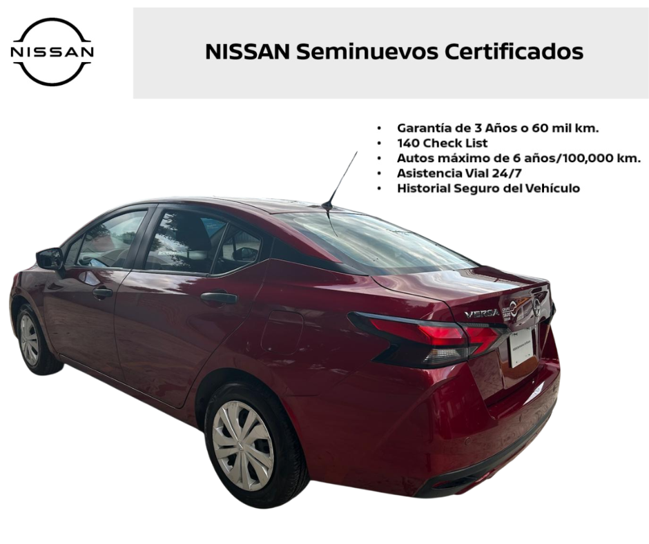 2024 Nissan VERSA 4P SENSE L41.6 MAN