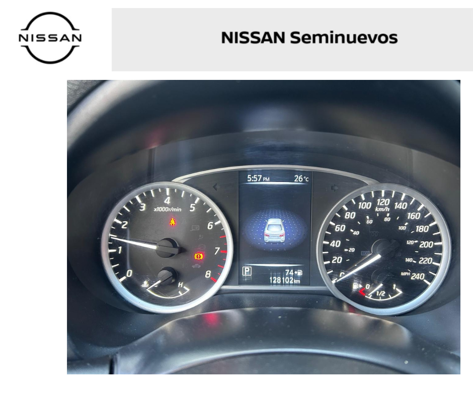 2019 Nissan SENTRA 4 PTS ADVANCE CVT AAC F NIEBLA RA-16