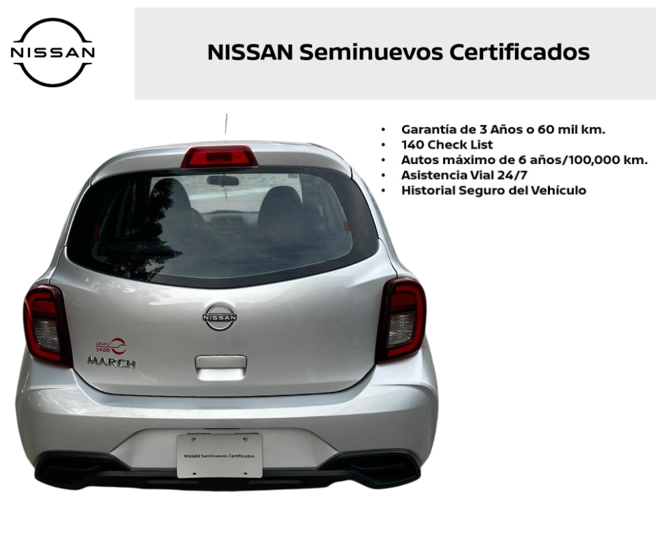 2024 Nissan MARCH 5P SENSE L41.6 MAN