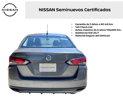 2020 Nissan VERSA 4 PTS ADVANCE CVT AAC VE F NIEBLA RA-16