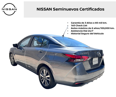 2020 Nissan VERSA 4 PTS ADVANCE CVT AAC VE F NIEBLA RA-16