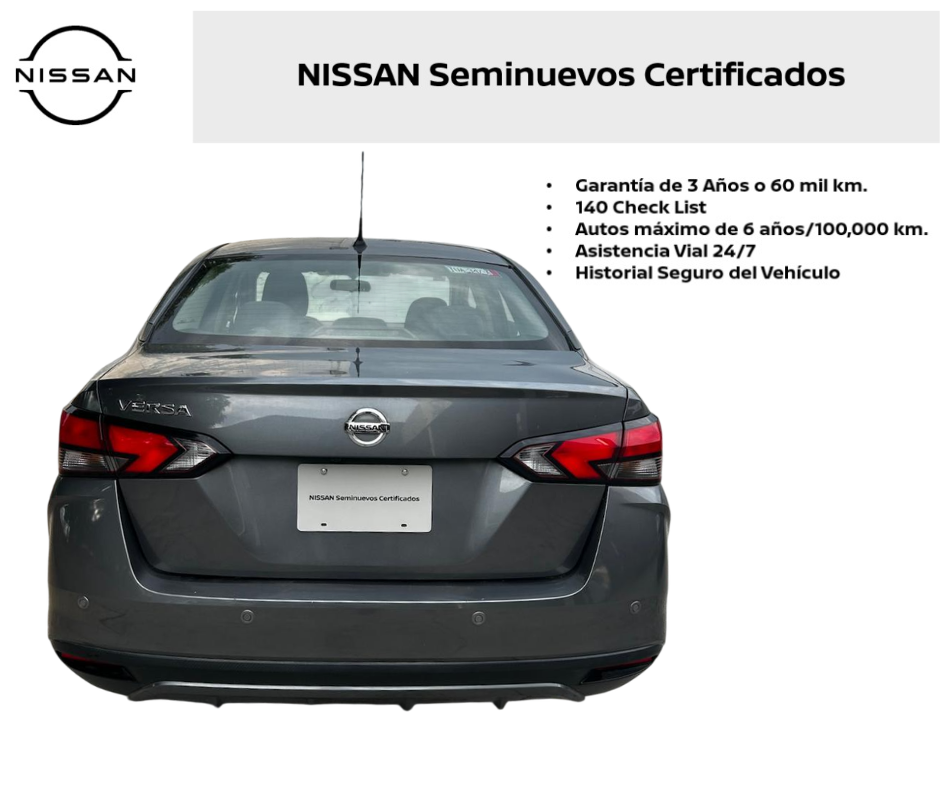 2021 Nissan VERSA 4 PTS ADVANCE AAC VE F NIEBLA RA-16CVT