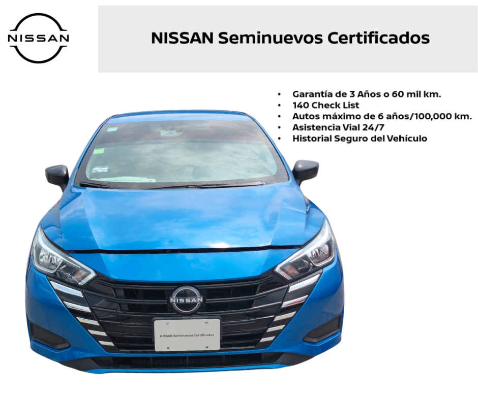 2024 Nissan VERSA 4P SENSE L41.6 MAN