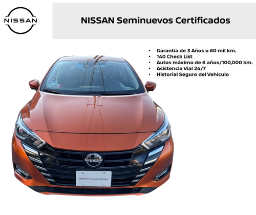 2024 Nissan VERSA 4P ADVANCE L41.6 AUT