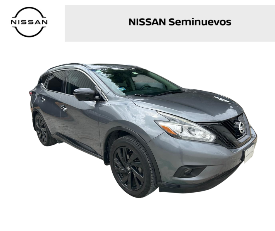 2019 Nissan MURANO 5 PTS EXCLUSIVE MIDNIGHT CVT GPS PIEL QC RA-20 4X4