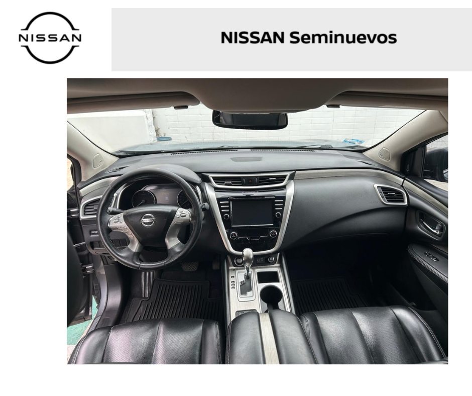 2019 Nissan MURANO 5 PTS EXCLUSIVE MIDNIGHT CVT GPS PIEL QC RA-20 4X4