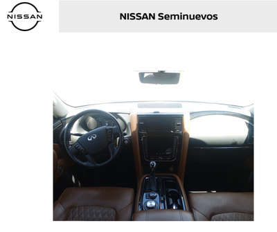 2021 INFINITI QX80 5 PTS QX80 V8 TA PIEL BOSE QC 7 Y 8 PAS RA-22 4X4