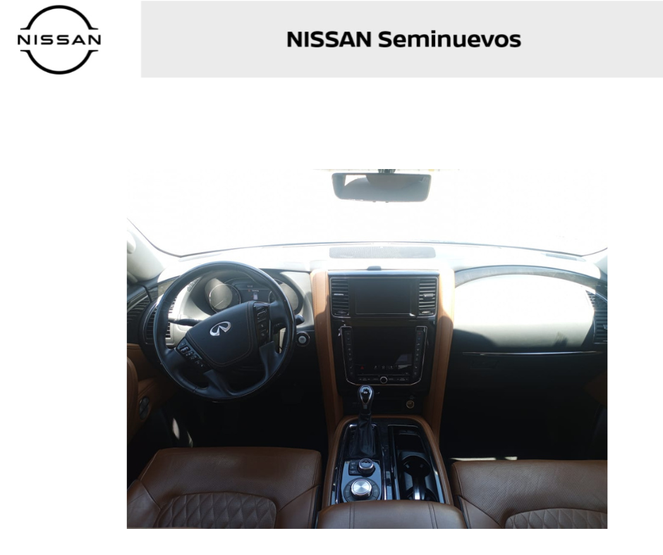 2021 INFINITI QX80 5 PTS QX80 V8 TA PIEL BOSE QC 7 Y 8 PAS RA-22 4X4